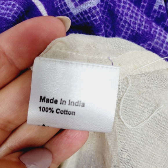 🆕️ D'ascoli Zyphire purple blouse - Picture 8 of 9